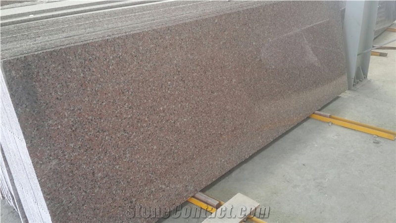 Rosy Pink Granite Slabs, Tiles