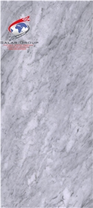 Silver & Gray Marble Slab+Persian Silver