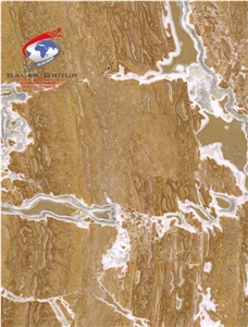 Yellow Travertine Block