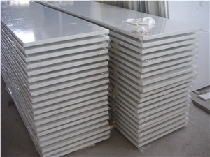 Solid Surface Bathroom White Color Vanity Top