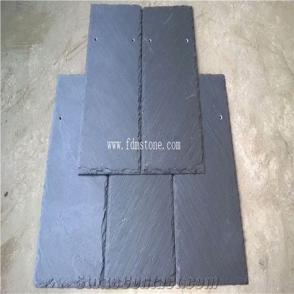 Brown Culture Stone Tile Cheap Slate Roofing Fish Scale Shape Roof Tiles