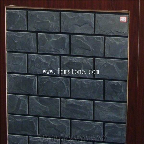 Cheap and Natural Chinese Multicolor Rustyic Wall Mushroom Stone Slate Tile
