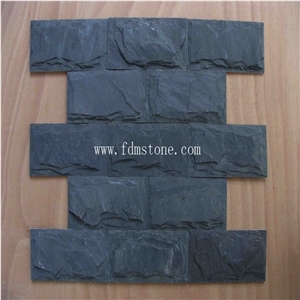 Cheap and Natural Chinese Multicolor Rustyic Wall Mushroom Stone Slate Tile