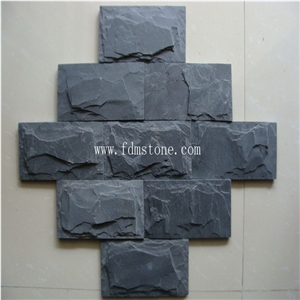 Cheap and Natural Chinese Multicolor Rustyic Wall Mushroom Stone Slate Tile