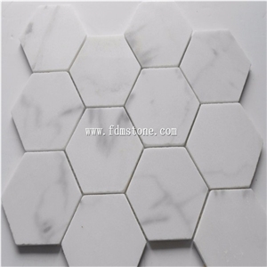 Cheap Stone Yellow Travertine Mosaic for Wall Design