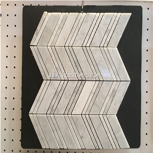 Cheap Stone Yellow Travertine Mosaic for Wall Design