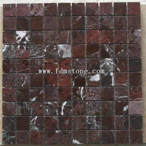 Cheap Stone Yellow Travertine Mosaic for Wall Design