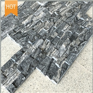 Nature Sunny Yellow Marble Cultured Stone, Split Wall Cladding Stacked Stone Decorative Veneer,Z Shape Panel Ledgestone
