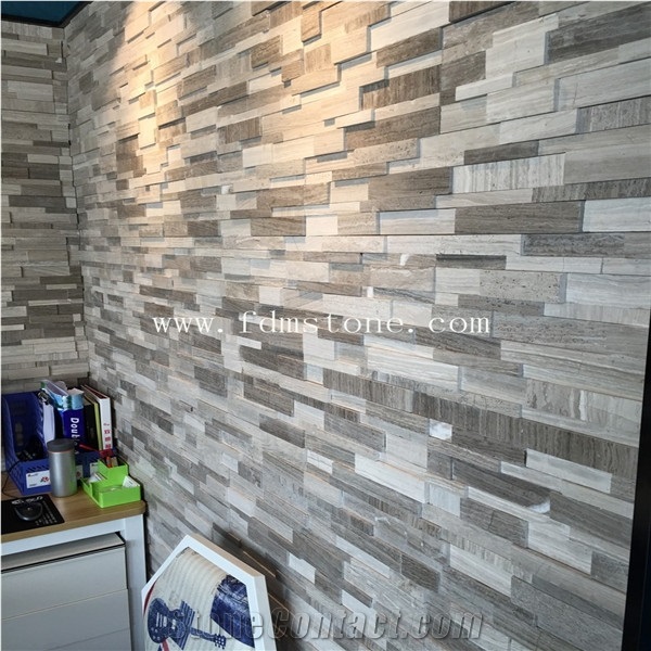 Nature Sunny Yellow Marble Cultured Stone, Split Wall Cladding Stacked Stone Decorative Veneer,Z Shape Panel Ledgestone