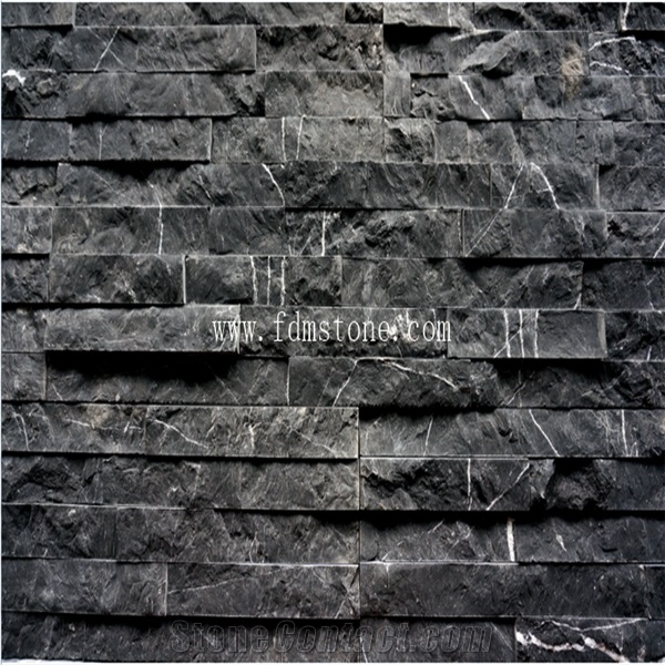 Nature Sunny Yellow Marble Cultured Stone, Split Wall Cladding Stacked Stone Decorative Veneer,Z Shape Panel Ledgestone