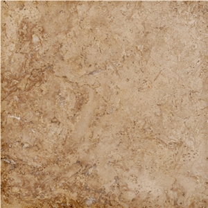 Beige Yellow Travertine Stone Covering Tiles Pattern