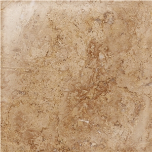 Beige Yellow Travertine Stone Covering Tiles Pattern