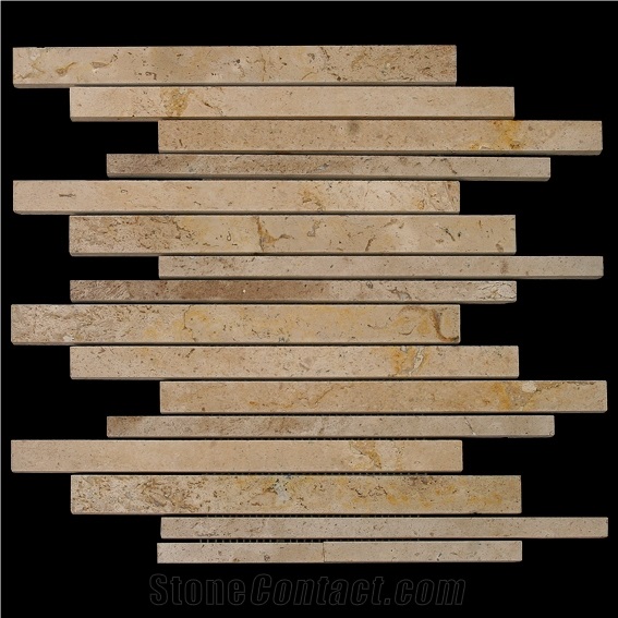 Stone Mosaic, Beige Travertine Mosaic