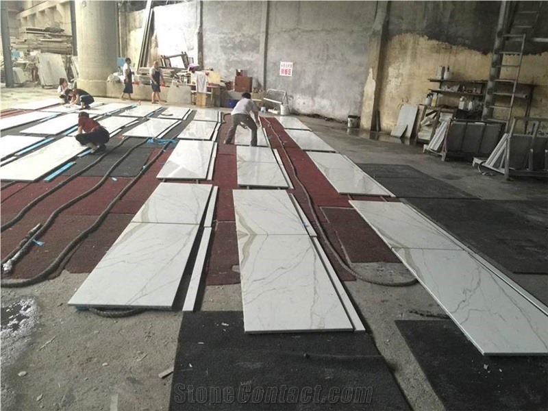 Calacatta Gold Marble Honeycombs, Aluminum Honeycomb Panel,Calacatta White Composite Marble Honeycomb Aluminum Panel Natrual Marble Slab for Sale