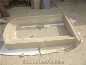 Beige Window Sills,Sandstone Window Surround
