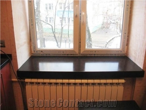 Black Granite Window Surround ,Granite Window Frame,Polished Black Granite Sills