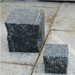G399 Cubes Natural, Grey Granite Cube Stone & Pavers