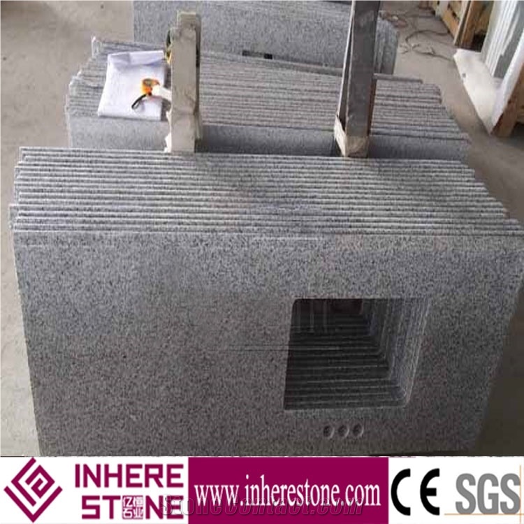 G603 Bathroom Vanity Top,Sesame Grey Granite Countertop,G603 Bath Top,Grey Bathroom Tops