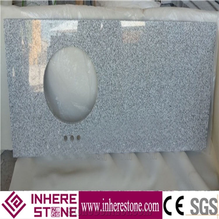 G603 Bathroom Vanity Top,Sesame Grey Granite Countertop,G603 Bath Top,Grey Bathroom Tops