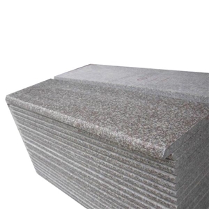 G664 Granite Steps,Indoor Stair Riser,G664 Cheap Granite Deck Stair Treads,Red Granite Staircase