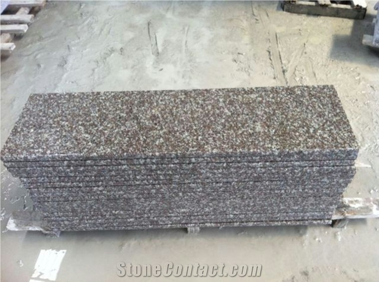 G664 Granite Steps,Indoor Stair Riser,G664 Cheap Granite Deck Stair Treads,Red Granite Staircase