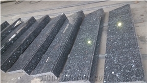 Granite Stair Riser,Blue Stair Treads Steps