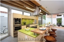 Green Quartz Kitchen Top,Kitchen Countertop,Bar Top