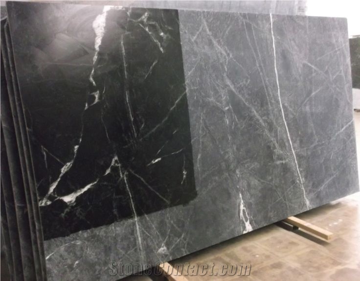 Grey Soapstone Slabs,Soapstone Floor Tiles, Kivia Blue Grey Soapstone