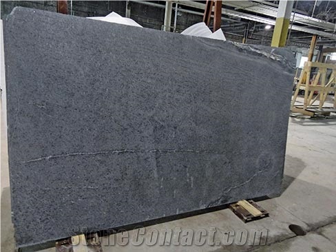 Grey Soapstone Slabs,Soapstone Floor Tiles, Kivia Blue Grey Soapstone