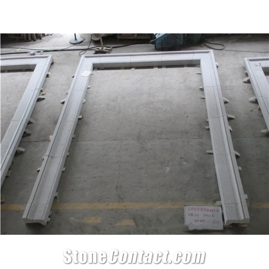 Grey Window Sill,Granite Door Frame,Granite Door Surround ,Grey Granite Door Arch