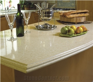 Marble Beige Kitchen Island Top,Marble Countertop,Kitchen Bar Top,Beige Kitchen Island Top ,Bar Top