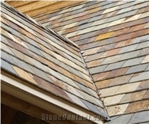 Rusty Slate Roof Covering Tiles,Yellow Roof Tiles,Slate Roofing Coating