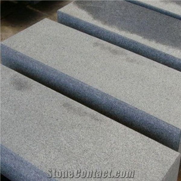 Sesame Grey Granite Curb &Road Stone,G654 Kerbstone,Grey Granite Curb Stone,Granite Road Stone