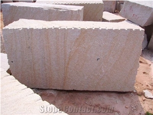 Shandong Rust Block,G682 Yellow Granite Blocks