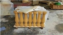 Yellow Sandstone Balustrade, Railings&Handrail