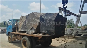 Hainan Black Basalt Blocks / Bluestone Blocks