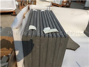 Hainan Black Basalt Pool Coping / Black Basalt Pool Coping / Sawn Swimming Pool Coping