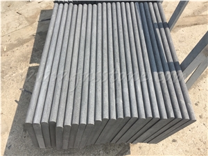 Hainan Black Basalt Pool Coping / Black Basalt Pool Coping / Sawn Swimming Pool Coping