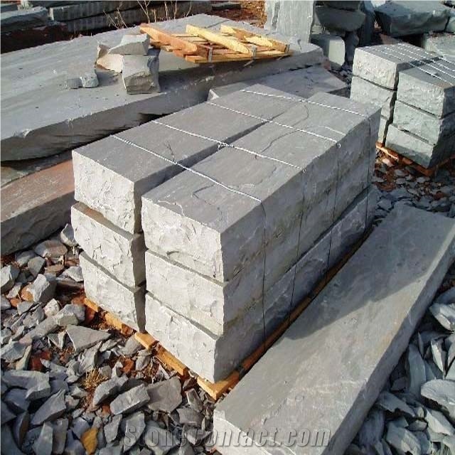 Kandla Grey Block Steps, Kandla Grey Steps, Sandstone Steps