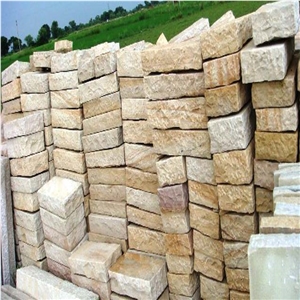 Mint Sandstone Wall Bricks, Mint Sandstone Wall Stone, Yellow Mint Sandstone