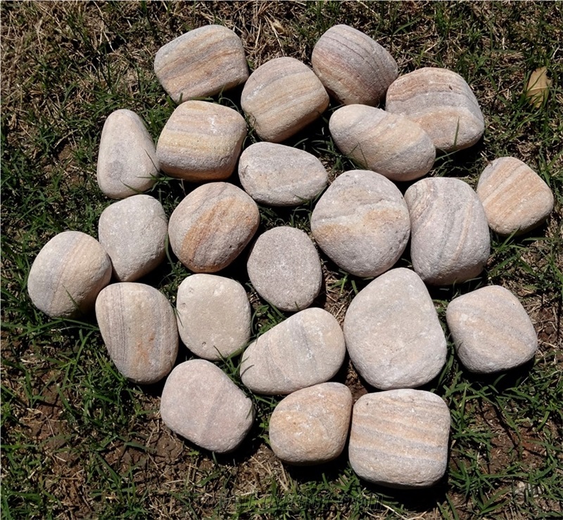 Rainbow Sandstone Pebbles, River Bed Sandstone Pebbles