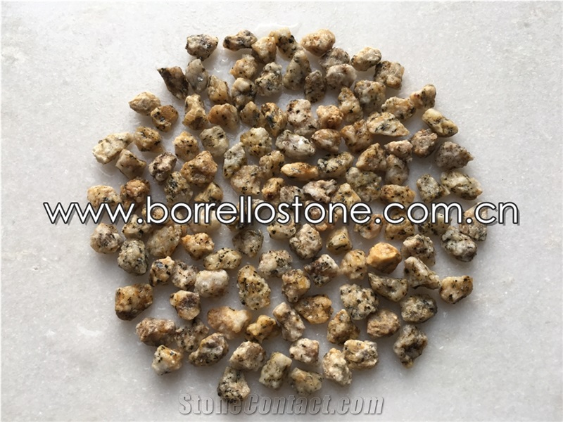 Crushed Gravel Driveway, Natural Stone Red Granite Gravels