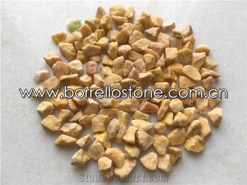 Crushed Gravel Driveway, Natural Stone Red Granite Gravels