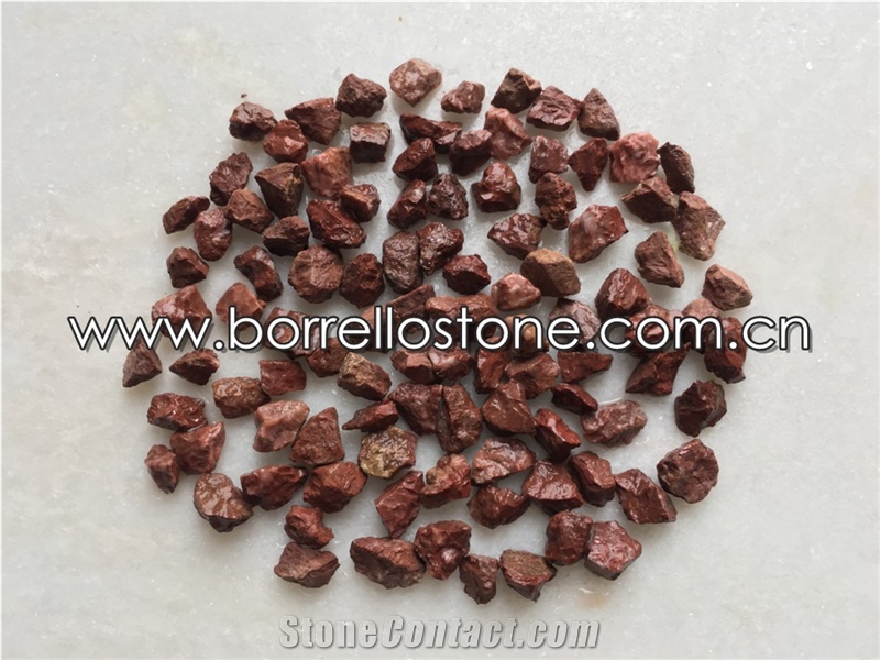 Red Marble Chips, Natural Stone Red Marble Pebble & Gravel