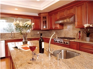 Solarius Yellow Granite Tiles & Slabs