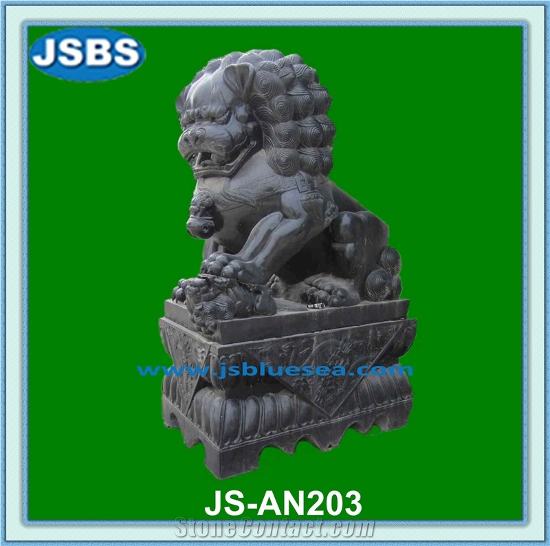 Marble Foo Dogs