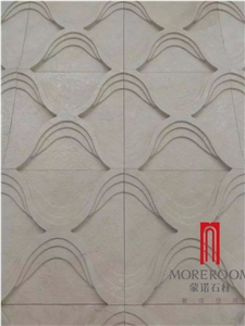 3d Honed Marble Background for Living Room
