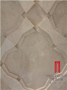 3d Honed Marble Background for Living Room