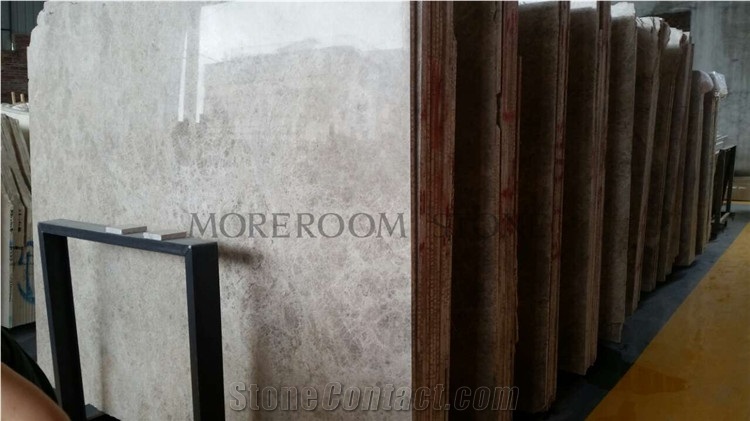 China Hot Sale Polished Castle Gray Marble Slab, China Grey Marble Flooring Slab