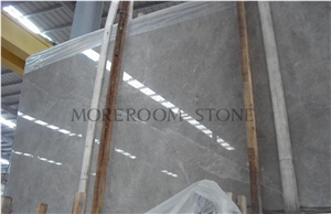 China Hot Sale Polished Castle Gray Marble Slab, China Grey Marble Flooring Slab